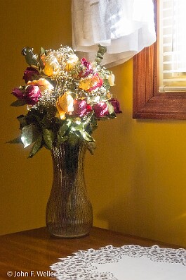 Flowers in Vase null