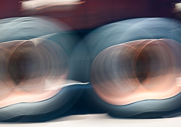 On the Road This series of photographs began as playful experimentation as my wife drove us to work. While we no longer work...